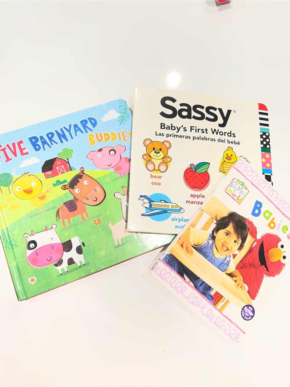 Baby's Interactive Board Books set of three